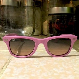 Ray•Ban purple sunglasses